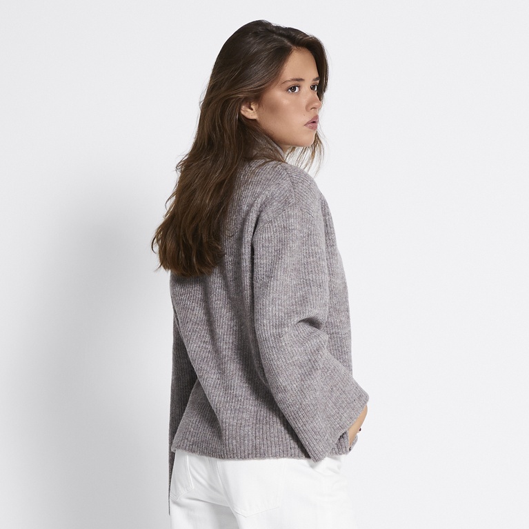 Rippenstrick-pullover "Minny"